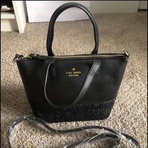 Kate spade ina greta court glitter crossbody